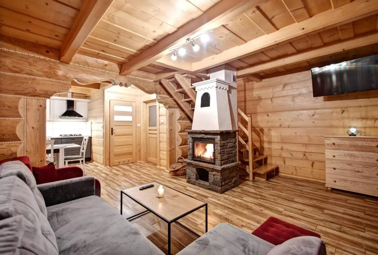 Domek Drewniany Luxury Cottage Dabrowa 자코파네
