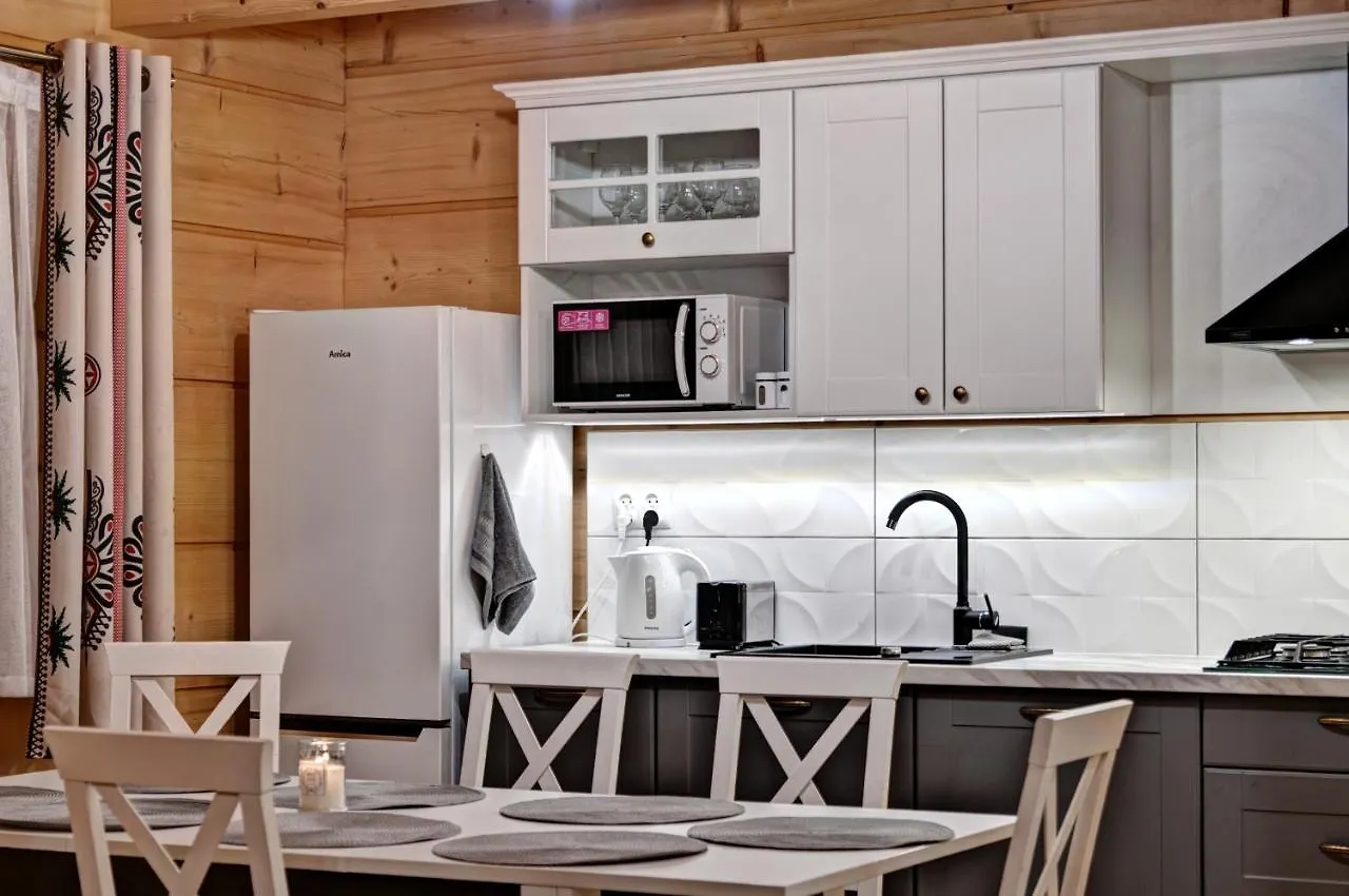Domek Drewniany Luxury Cottage Dabrowa 자코파네 펜션